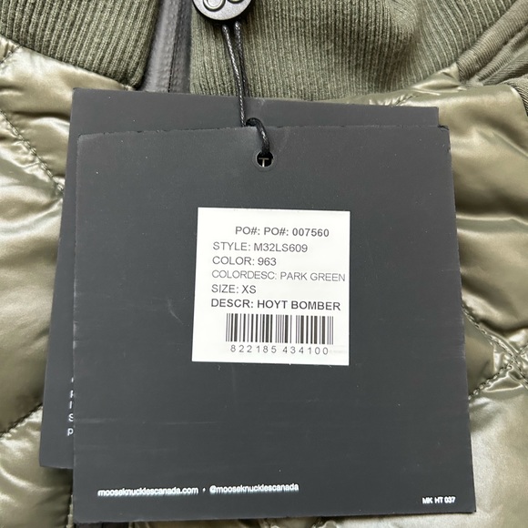 MOOSE KNUCKLES Bomber Jacket - Picture 9 of 13